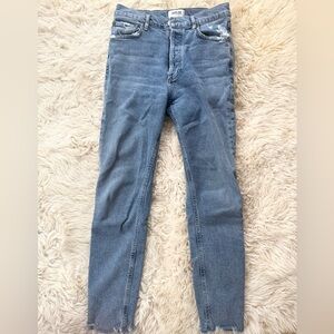 Agolde High Rise Women Jeans - Light Blue